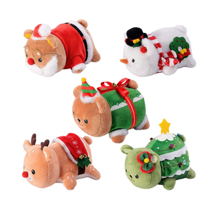 Muñecos de Navidad, Fábrica de Juguetes de China, Oso de Peluche Relleno, Logotipo Personalizado, Lindo Juguete de Peluche Suave, Oso de Peluche Marrón - Product Image 3