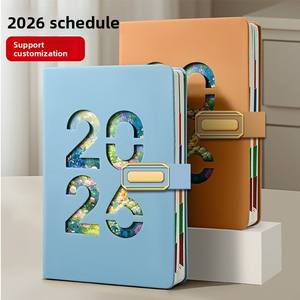 Agenda 2026 con Caja <span class=keywords><strong>de</strong></span> Regalo <span class=keywords><strong>de</strong></span> Imitación <span class=keywords><strong>de</strong></span> Cuero, Planificador Diario, Gestión del Tiempo, Manual <span class=keywords><strong>de</strong></span> Eficiencia, <span class=keywords><strong>Calendario</strong></span> <span class=keywords><strong>de</strong></span> 365 Días - Product Image 5