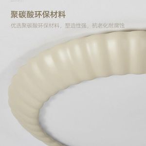 Lámpara de Techo LED de Estilo Nórdico para el Hogar, Estudio, Dormitorio Principal, Lámpara Creativa con Cuerpo de PVC, 6000K, Estilo Minimalista Francés - Product Image 6