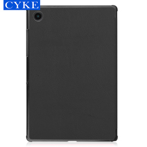 CYKE nuovo Trifold cuoio dell'unità di elaborazione 10.5 pollici Flip Fold Tablet Case per <span class=keywords><strong>Samsung</strong></span> Galaxy <span class=keywords><strong>Tab</strong></span> <span class=keywords><strong>A8</strong></span> 2021 SM X200 X205 SM-X200 copertina rigida - Product Image 6
