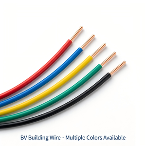 Cable Eléctrico de Cobre Sólido de 1.5mm, 2.5mm y 4mm, Unipolar, con Aislamiento de PVC, para Cableado de Viviendas, Modelo BV/RV/<span class=keywords><strong>BLV</strong></span>/BVR, 750V, en Oferta - Product Image 2