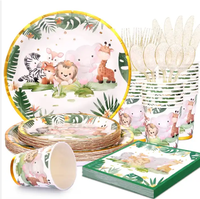Fournisseur thaïlandais de vaisselle jetable en papier, assiettes, serviettes, gobelets, vaisselle compostable, kit de vaisselle pour fête, mariage et anniversaire