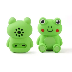 Haut-parleur portable sans fil en forme de grenouille pour enfants, garçon et fille