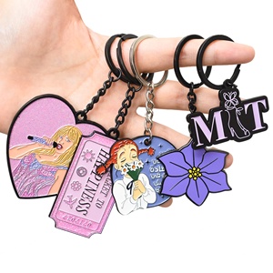 Wholesale Custom <b>Personalized</b> Zinc Alloy Cartoon Design 3D <b>Keychain</b> Custom Logo for Souvenir Promotion Gifts-Waterproof - Product Image 2