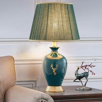 Europe du nord bureau confortable Design moderne Led chambre chevet bureau table lampe Table