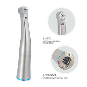 CP-Z25L Elektrische Tandheelkundige Hoge-Snelheid Handstuk Contrahoek 1:1 Intern <span class=keywords><strong>4</strong></span> Water Spray Glasvezel Optische Handgreep Tandheelkunde - Product Image 5