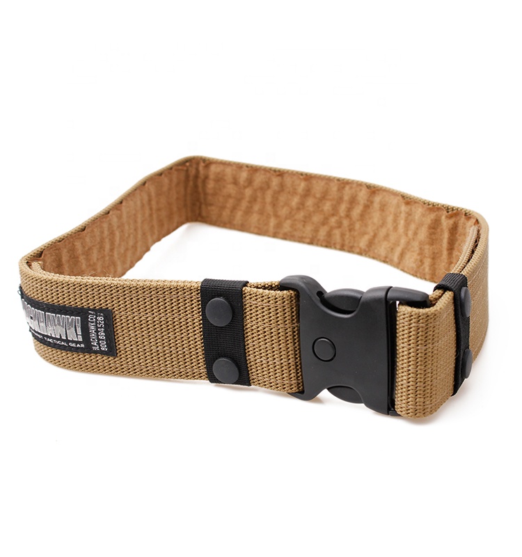 Plastic Buckle Weave Belt New Style Waistband Firm Fastness Belt Polyester Woven Belt 2025 Factory Direct Sale