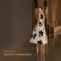 Robe midi à imprimé floral pour femmes, sans manches, col bénitier, ceinture à la taille, robe de soirée élégante