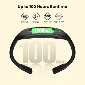 Xách tay thân thiện với da Silicone linh hoạt có thể sạc lại LED cổ Đèn đọc sách Dimmable 1200mAh Trọng lượng nhẹ cổ đọc sách ánh sáng - Product Image 4