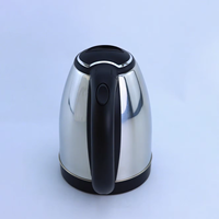 Bouilloire électrique sans fil 110V 1,8L en acier inoxydable 201 avec protection contre la surchauffe pour l'ébullition de l'eau commerciale, vente chaude