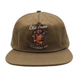 Casquettes Snapback Vintage Personnalisées en Usine, Casquettes Snapback Non Structurées, 5 Panneaux, 60 cm, Casquettes Hip Hop - Product Image 1