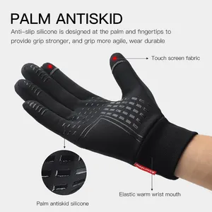 Kyncilor Motorbike Silicone Cycling Glove Motorcycle Bike Riding Gloves With Touch Screen For Female Men