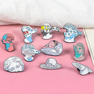 Broches de robe au design mignon 2026, broches pour femmes, vente en gros, émail, bijoux de mode pour femmes, broches pour hijab - Product Image 3