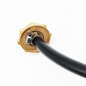 Adaptateur de tuyau de propane en cuivre pur pour le carburant de cuisson avec connecteur fileté de 10 mm de diamètre - Product Image 3