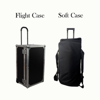 Photobooth DSLR avec lampe torche intégrée et anneau lumineux LED, photobooth portable en aluminium avec valise de transport pour événements de mariage