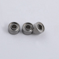 Roulement à billes à gorge profonde miniature lisse 1.5x4x2 681XZZ ABEC-1-9 C3 en acier chromé, roulements de précision pour roues de fingerboard