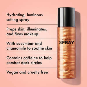 MLM Hydrating Glow Body <b>Spray</b> Moisturizing Brightening Skin Tone Enhancing Prep <b>Set</b> Glow Mist Private Label Custom Body <b>Spray</b> - Product Image 4