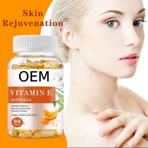 Capsules d'huile de vitamine E végétaliennes OEM pour la croissance des cheveux et des ongles, renforcement de l'immunité pour adultes - Complément alimentaire - Product Image 4