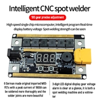 ZYSY GX591 99 Gears Spot Control Board Mesin Las Genggam Mini PCB Sirkuit Standar untuk Baterai Lithium 18650