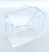 Vente directe du fabricant : Boîte de présentation en acrylique pour booster de jeu de cartes à collectionner Booster First Edition