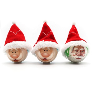 75mm polyfoam boule <span class=keywords><strong>De</strong></span> Noël avec chapeau - Product Image 1