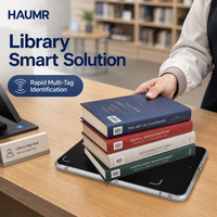 Estación de Trabajo Inteligente para Personal de Biblioteca HAUMR RFID, Convertidor de Etiquetas RFID SIP2 HF/UHF para Sistema de Gestión de Biblioteca Inteligente ISO 15693/18000-6C