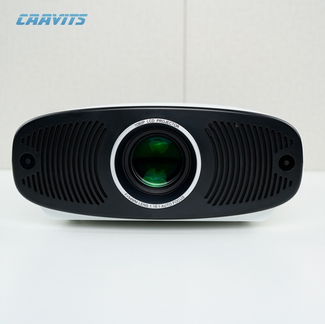 CAAVITS YHQ7+ Google TV LCD 4K 600 ANSI Lumens Large Screen Supported 150-inch Display 1920X1080P Home Theater Smart Projector