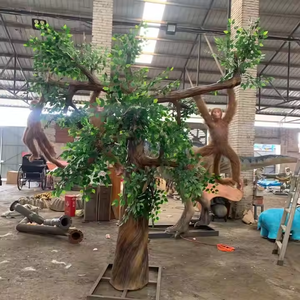 Động vật công viên mô phỏng mô hình hoạt hình kích thước cuộc sống khỉ để bán - Product Image 4