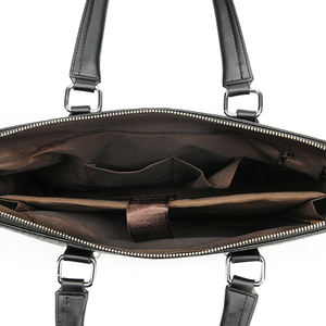 Nuevo Bolso de Mano para Hombre, Maletín de Negocios, Bolso de Hombro de Moda, de Cuero PU, con Bolso de Mano a Juego, para Portátil de 14 Pulgadas - Product Image 4