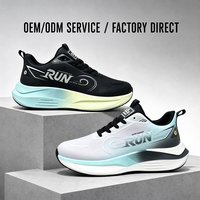 Chaussures de sport athlétiques de vitesse pour hommes Série RUN 2026 / Chaussures de sport professionnelles à amorti élevé / Tige en maille respirante Fabrication sur mesure OEM ODM