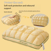 Bantal Hotel Mewah Terbaru Ukuran Besar, Lembut, Bahan Nanas, Bentuk Persegi Panjang, Inti Bantal Dapat Dicuci, Nyaman, Empuk, Penyangga Leher