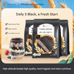 Chăm sóc rụng tóc lúa mạch đen bột yến mạch 5 loại bột yến mạch đen hỗn hợp protein cao thay thế bữa ăn chất xơ - Product Image 6