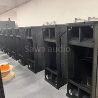 WPC double 10 pouces 3 voies passif line array haut-parleurs système de son audio professionnel pour concert sur scène
