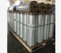 Zhejiang Usine Polyester Feuille D'aluminium PE Film Laminé pour Isolation Parement