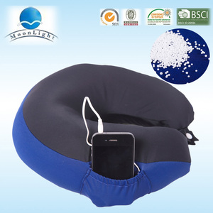 Chine Unique vente Top qualité U forme <span class=keywords><strong>microbilles</strong></span> voyage cou Massage <span class=keywords><strong>oreiller</strong></span> <span class=keywords><strong>avec</strong></span> un design merveilleux - Product Image 5