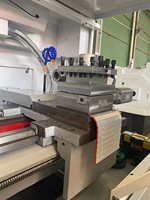 Tour CNC horizontal à lit plat CK6150, machine automatique à broche simple, commande GSK, haute précision pour le travail des métaux