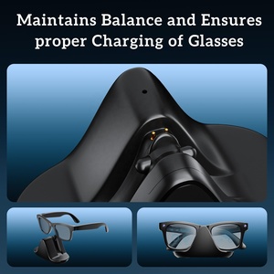 Base de Carga para Gafas Inteligentes Ray-Ban Aolion con Asistente de IA, Carga USB, Color Negro, Compatible con los Modelos Wayfarer META RW4006/RW4008 - Product Image 6