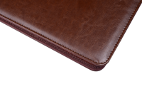 Porte-documents A5 en cuir PU à 3 anneaux Eintolles, personnalisable, rechargeable, organiseur de documents