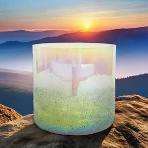 Cuenco transparente para cantar Moldaudio-videoite alquimia cuenco de cristal de cuarzo transparente cuenco de sonido de cristal saludable/mascota - Product Image 6