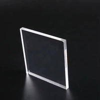 Plaque acrylique PMMA pure HUASHUAITE, transparente, épaisse, décorative, extrudée, 4 pieds x 8 pieds, 5 mm, 15 mm, 20 mm