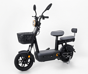 Bicicleta Eléctrica de 48V con Cuadro de Acero, Motor sin Escobillas de 3 Velocidades, Batería de Plomo-Ácido con Alcance de 60 km, Bicicleta Urbana para Adultos - Product Image 4