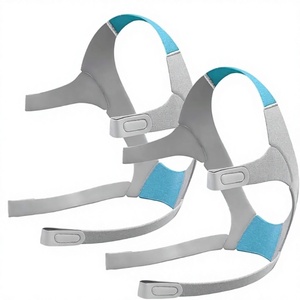 Sangle de fixation pour <span class=keywords><strong>masque</strong></span> <span class=keywords><strong>CPAP</strong></span> compatible F20 avec clips magnétiques, remplacement réglable du <span class=keywords><strong>masque</strong></span> - Product Image 3