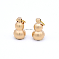 Bouteille Gourde 9g Porte-clés DIY Accessoires Paracord Perles Rétro En Laiton Couteau Longe Perles En Laiton EDC Perles