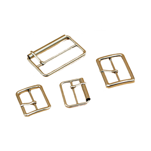 ステンレス鋼シングルピンベルトバックルトライグライドピンローラースライディングベルトバックル犬用リーシュコートベルト3X 19X 30mmバッグボートハードウェア - Product Image 2