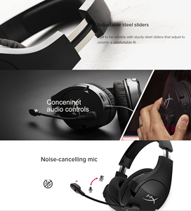ชุดหูฟังสําหรับเล่นเกม <span class=keywords><strong>HyperX</strong></span> <span class=keywords><strong>Cloud</strong></span> <span class=keywords><strong>Stinger</strong></span> <span class=keywords><strong>Core</strong></span> สําหรับ PlayStation 4 และ 5 ชุดหูฟังแบบมีสายแบบครอบหูพร้อมไมโครโฟนแบบแช่เสียงในเกม - Product Image 5