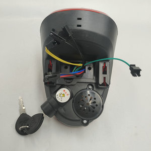 Đơn giản hóa pin hiển thị mức công suất LCD Bảng điều khiển 48v60v khối lượng + khóa + Sừng ba trong một đèn pha xe tay ga - Product Image 4