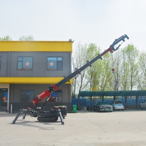 รถเครนแมงมุม MDT G-170 แบบปรับแต่งได้ รถเครนไฮดรอลิกแบบตีนตะขาบ รถเครนแมงมุมแบบยืดหดได้ รถเครนแมงมุมขนาดเล็กเคลื่อนที่ได้ สำหรับขาย - Product Image 1