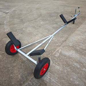 <span class=keywords><strong>Remorque</strong></span> de <span class=keywords><strong>bateau</strong></span> de pêche réglable 2025 avec attelage européen, essieu simple, fonction pliable, <span class=keywords><strong>remorque</strong></span> de canoë à prix réduit - Product Image 1