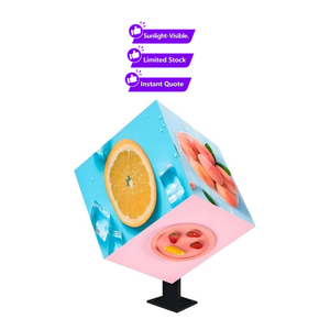 Cube publicitaire MagicLED, affichage sur 4/5 côtés, intérieur/extérieur, éducation, ascenseur, 5V, indice de protection IP65, garantie de 2 ans, facile - Product Image 1