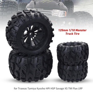 4 Uds 125Mm 1/10 Monster Truck neumático y rueda hexagonal 12Mm para Tamiya Kyosho <span class=keywords><strong>HPI</strong></span> HSP <span class=keywords><strong>Savage</strong></span> XS TM <span class=keywords><strong>Flux</strong></span> LRP - Product Image 5